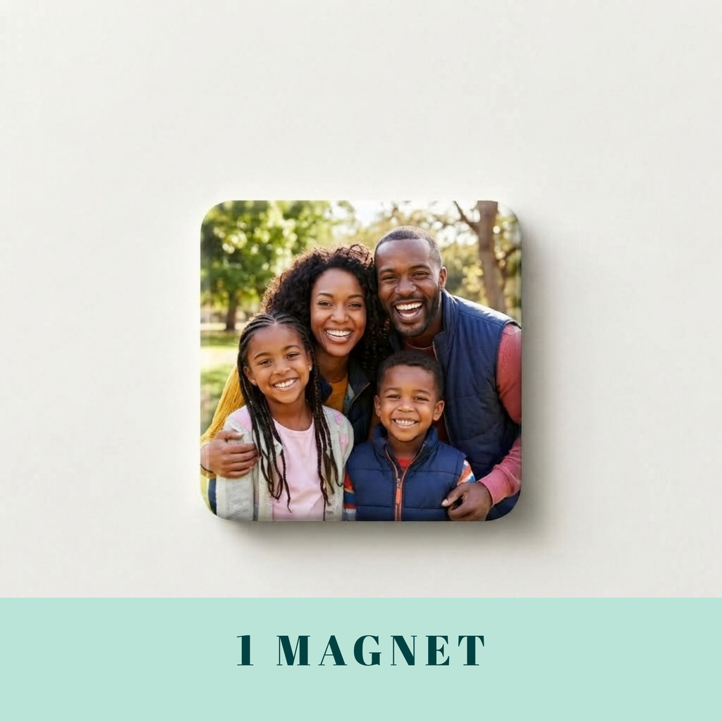 Square- Personalized Photo Magnet