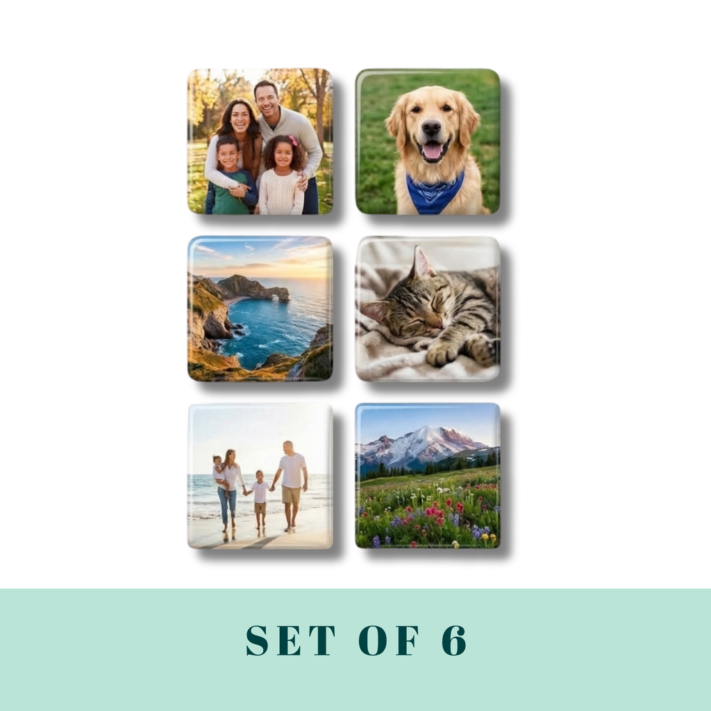 Square- Personalized Photo Magnet