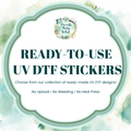Ready-to-Use UV DTF Stickers