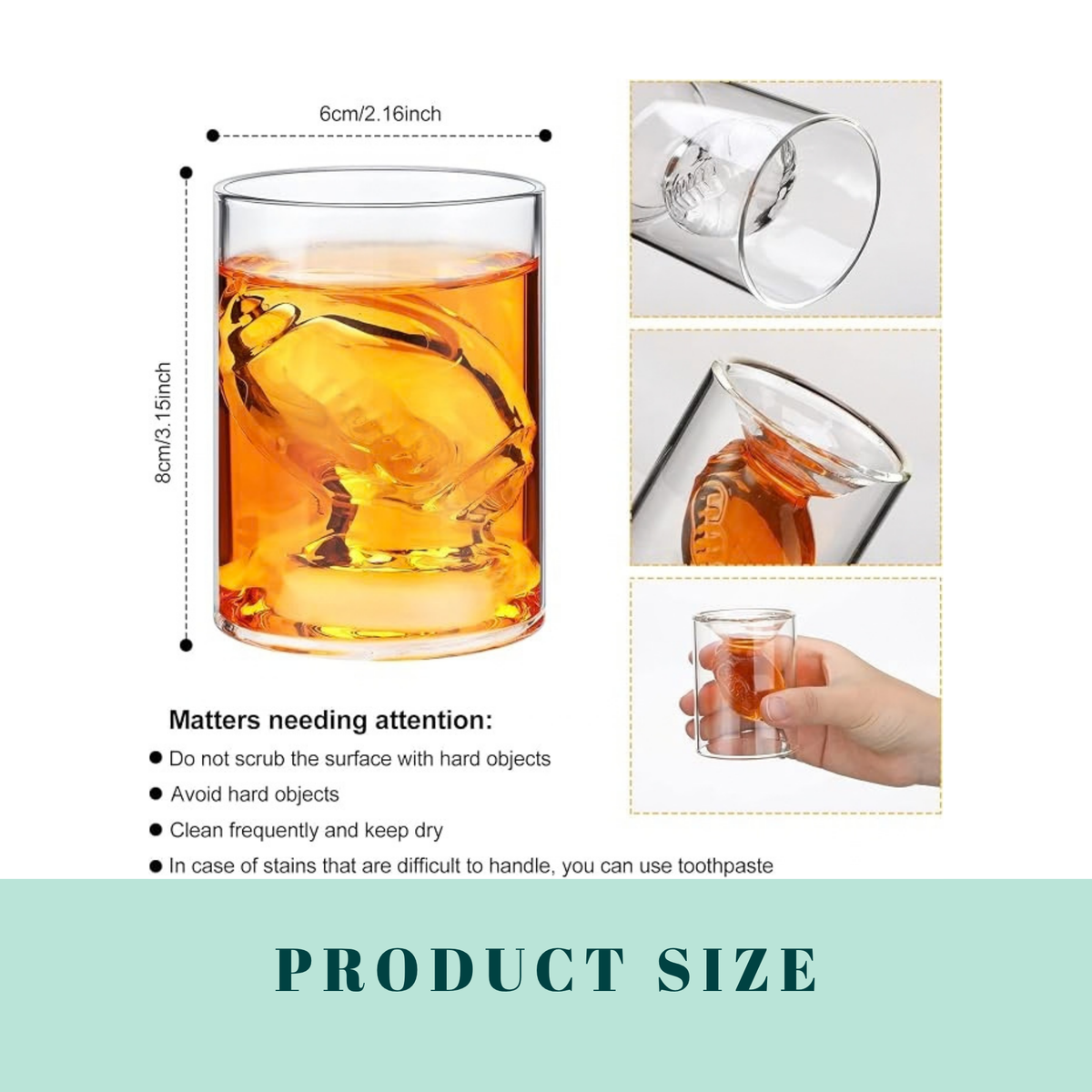 Personalized Football Shot Glass
