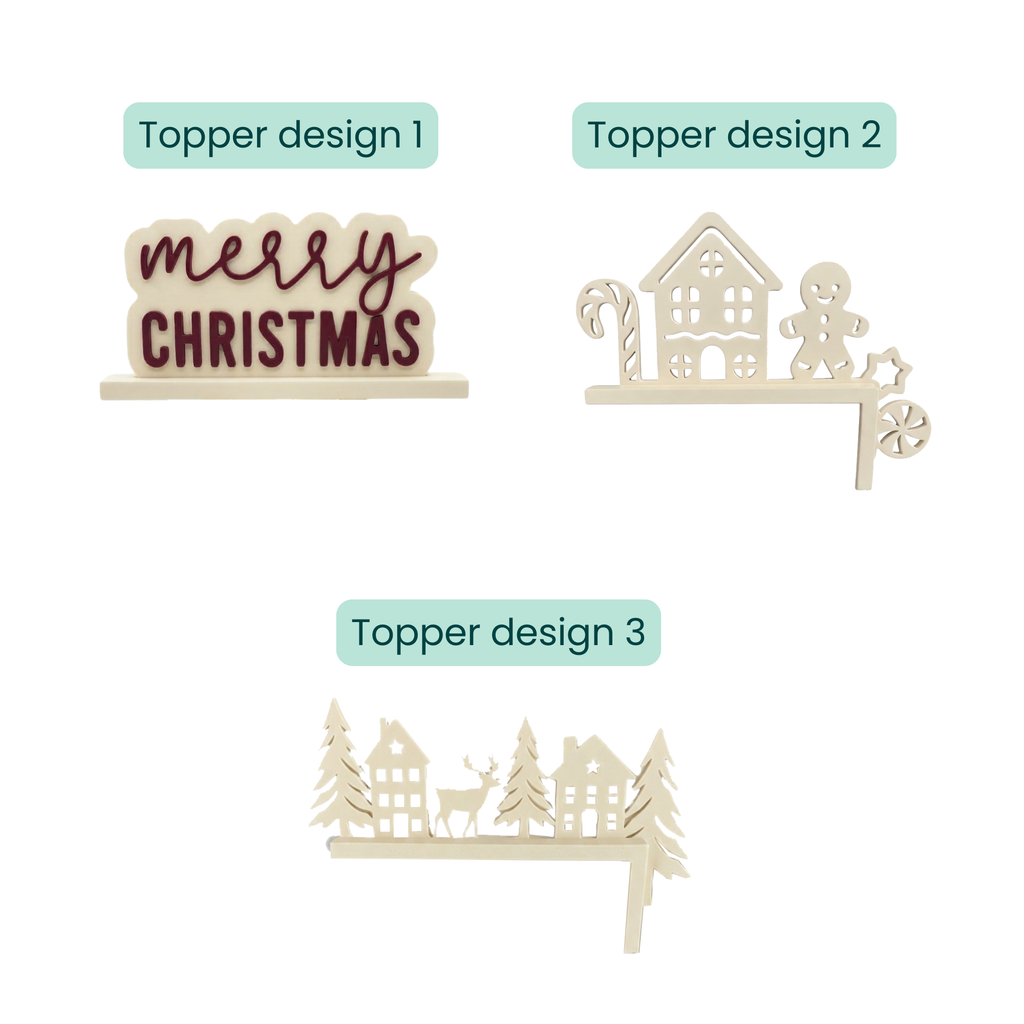 Christmas Frame Toppers Accessories