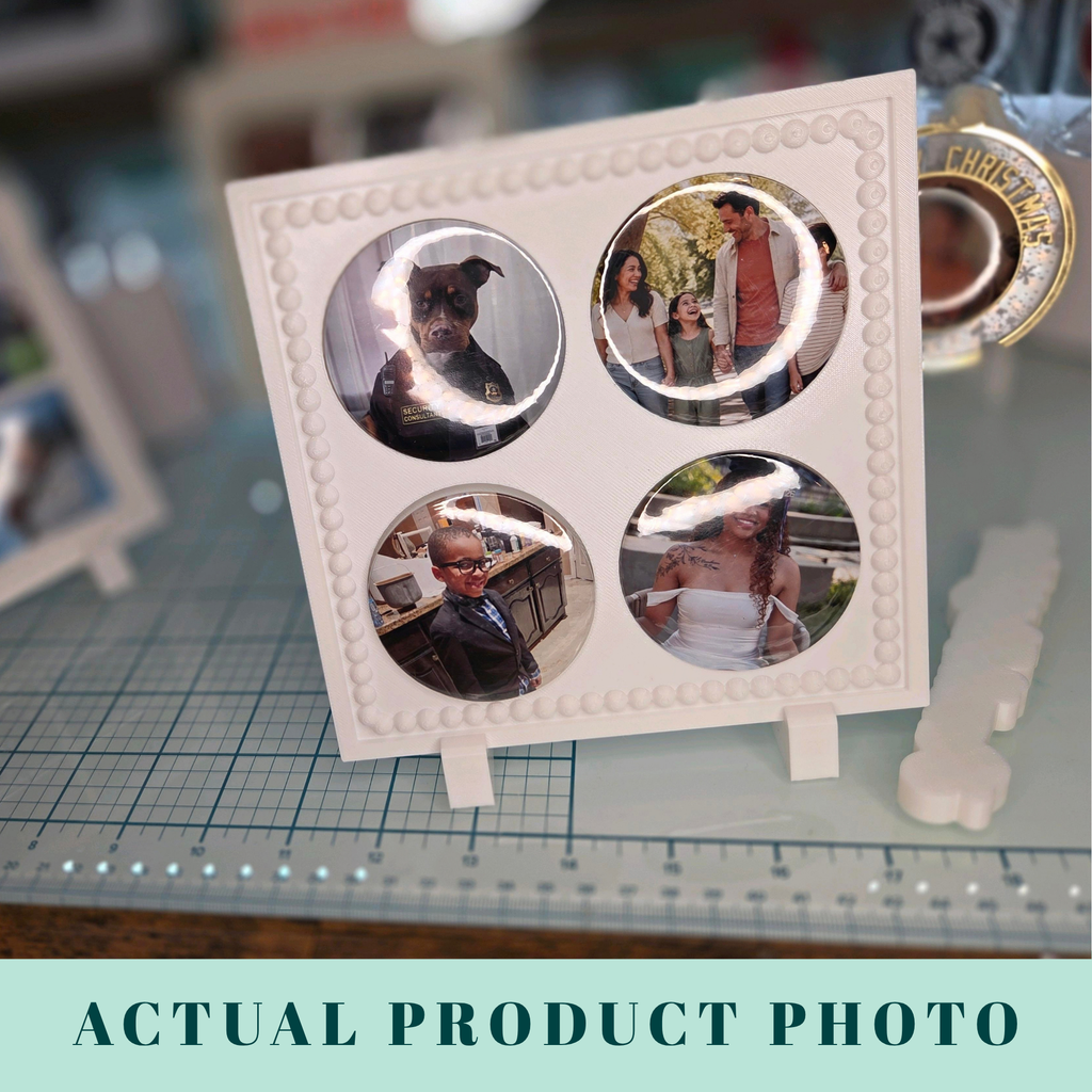 Interchangeable 3D Printed Photo Frame