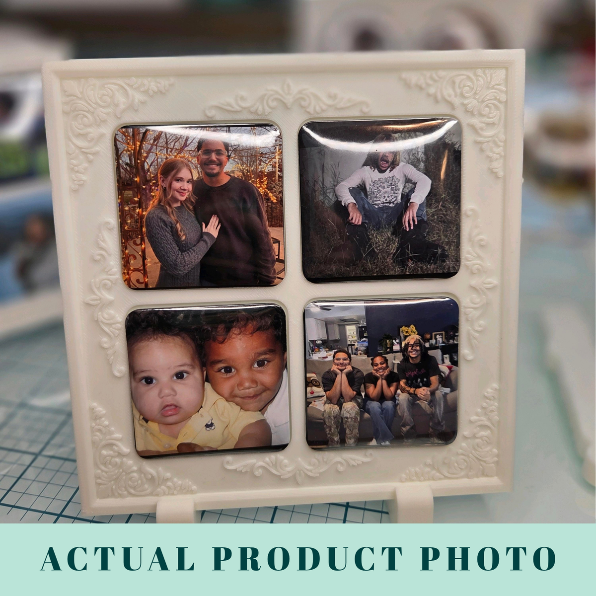 Interchangeable 3D Printed Photo Frame