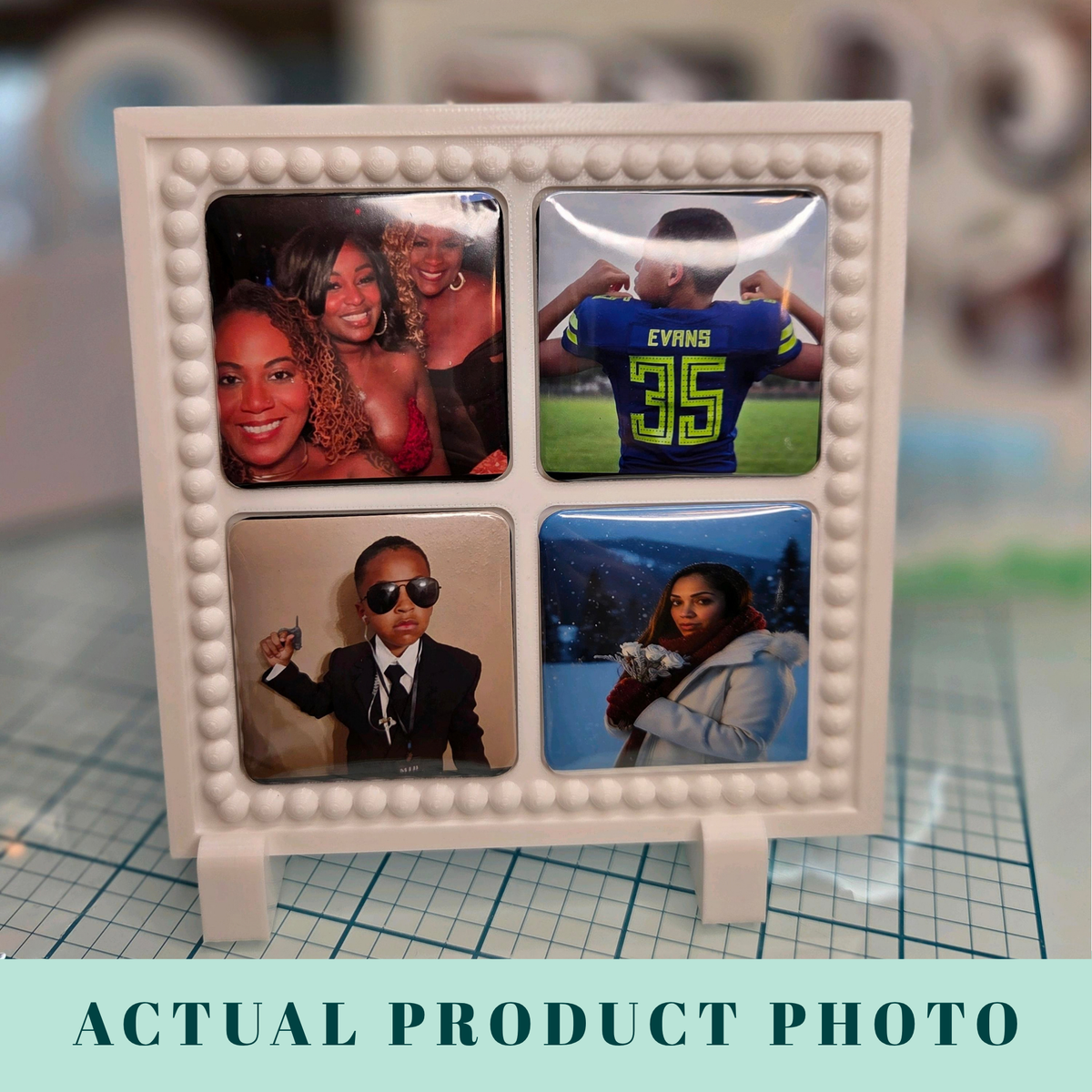 Interchangeable 3D Printed Photo Frame