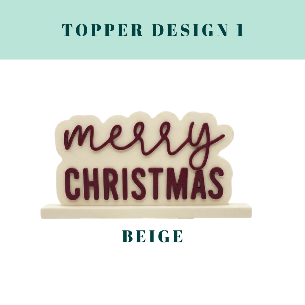 Christmas Frame Toppers Accessories