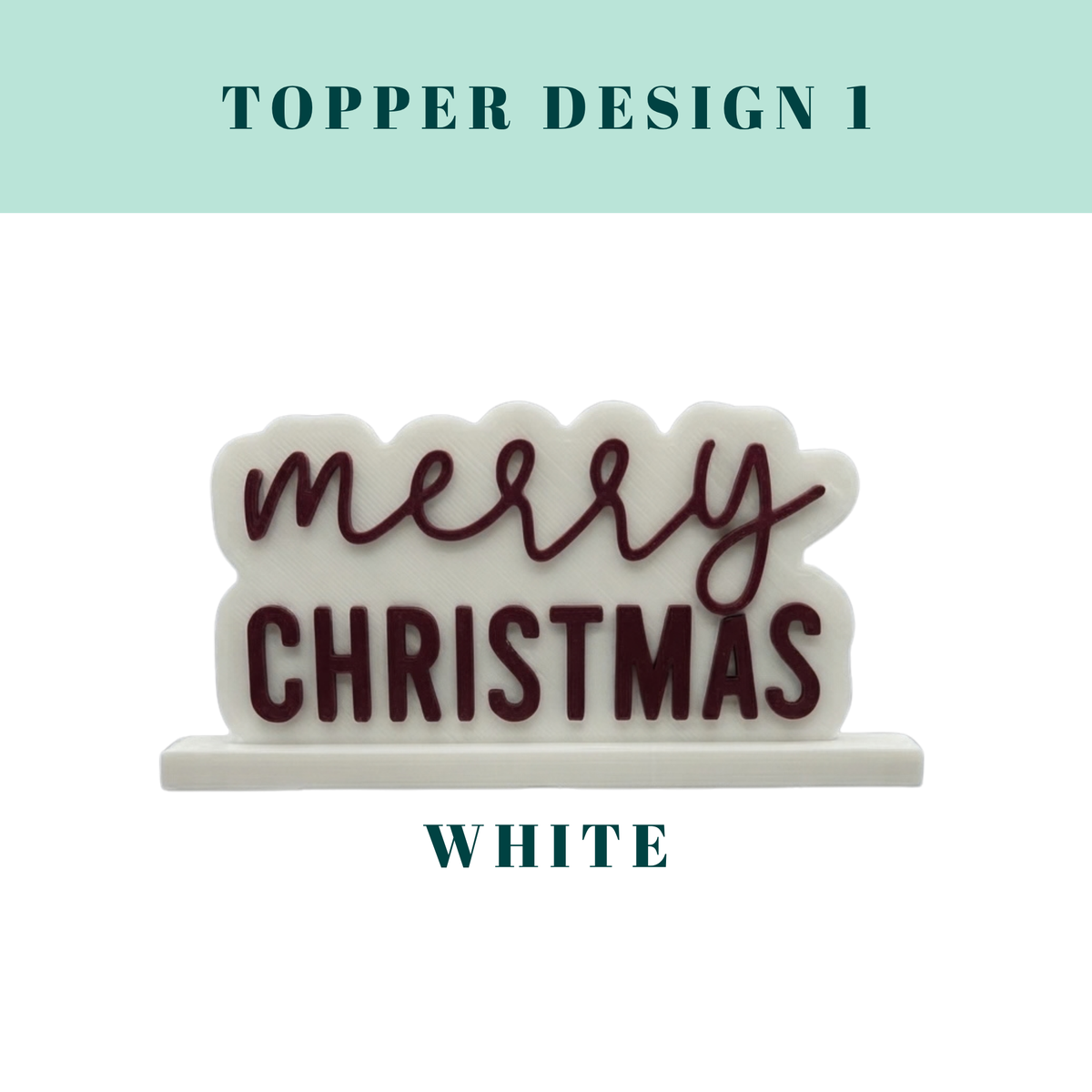 Christmas Frame Toppers Accessories
