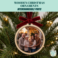 Custom Photo Wooden Ornament