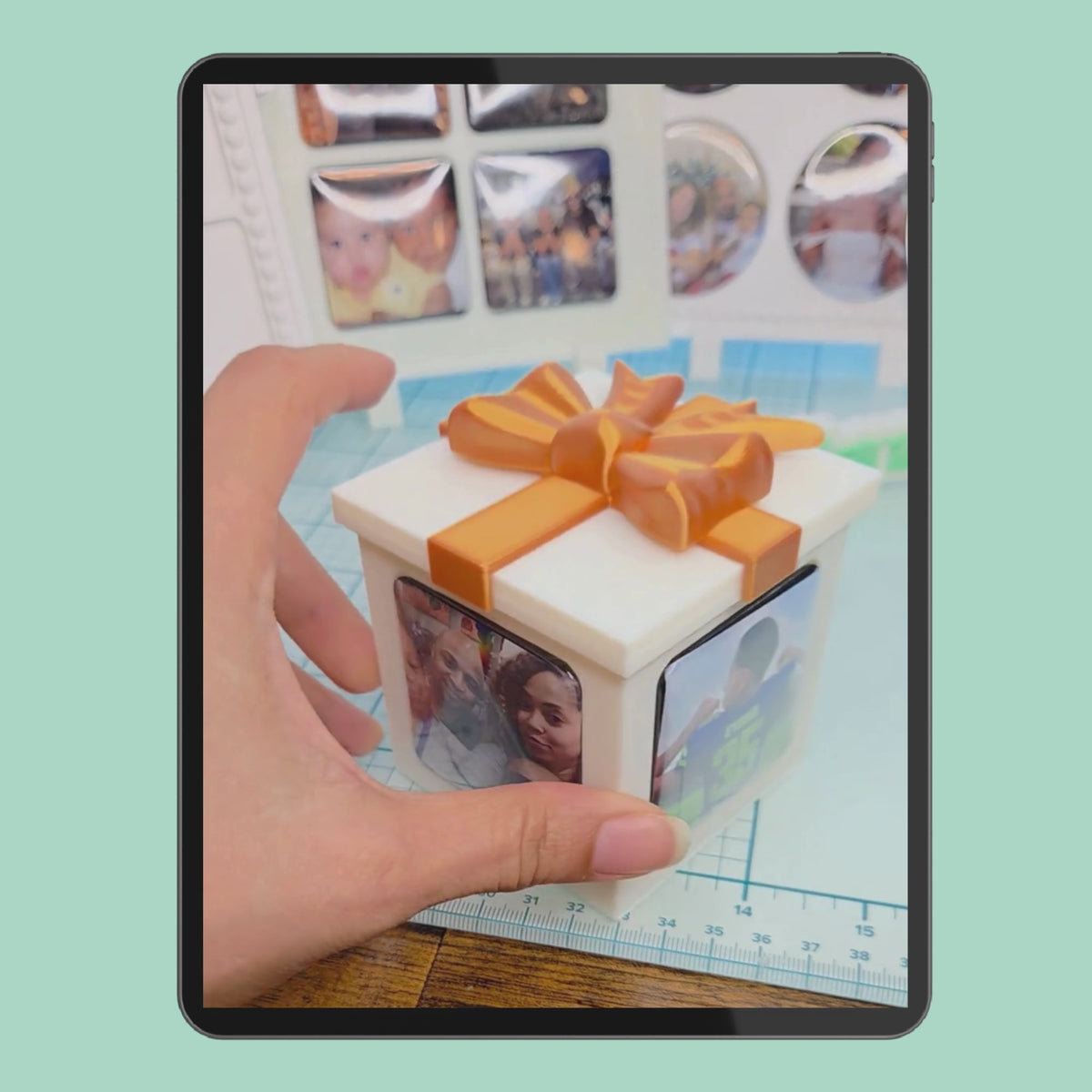 Interchangeable Photo 3D Present Box