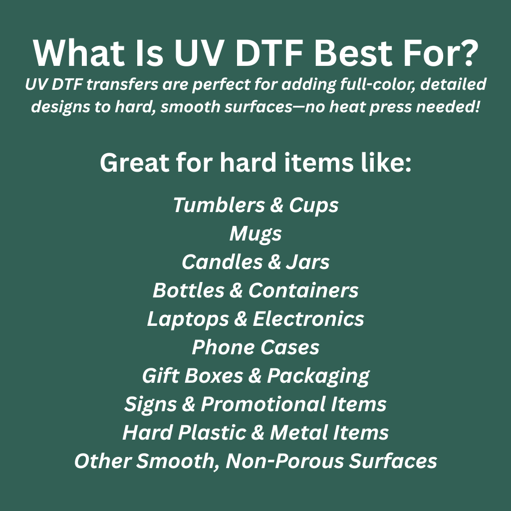 Build Your Own UV DTF Gangsheets