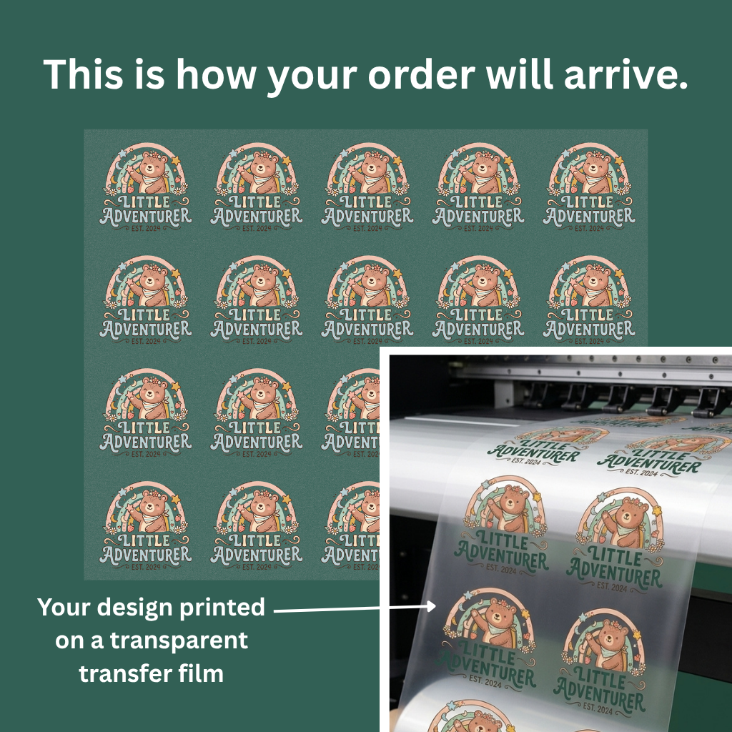 Single Custom DTF transfer