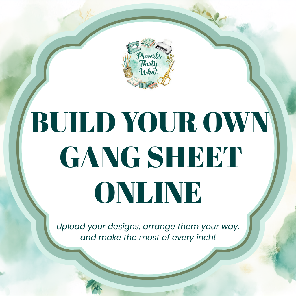 Build Your Own Gangsheets