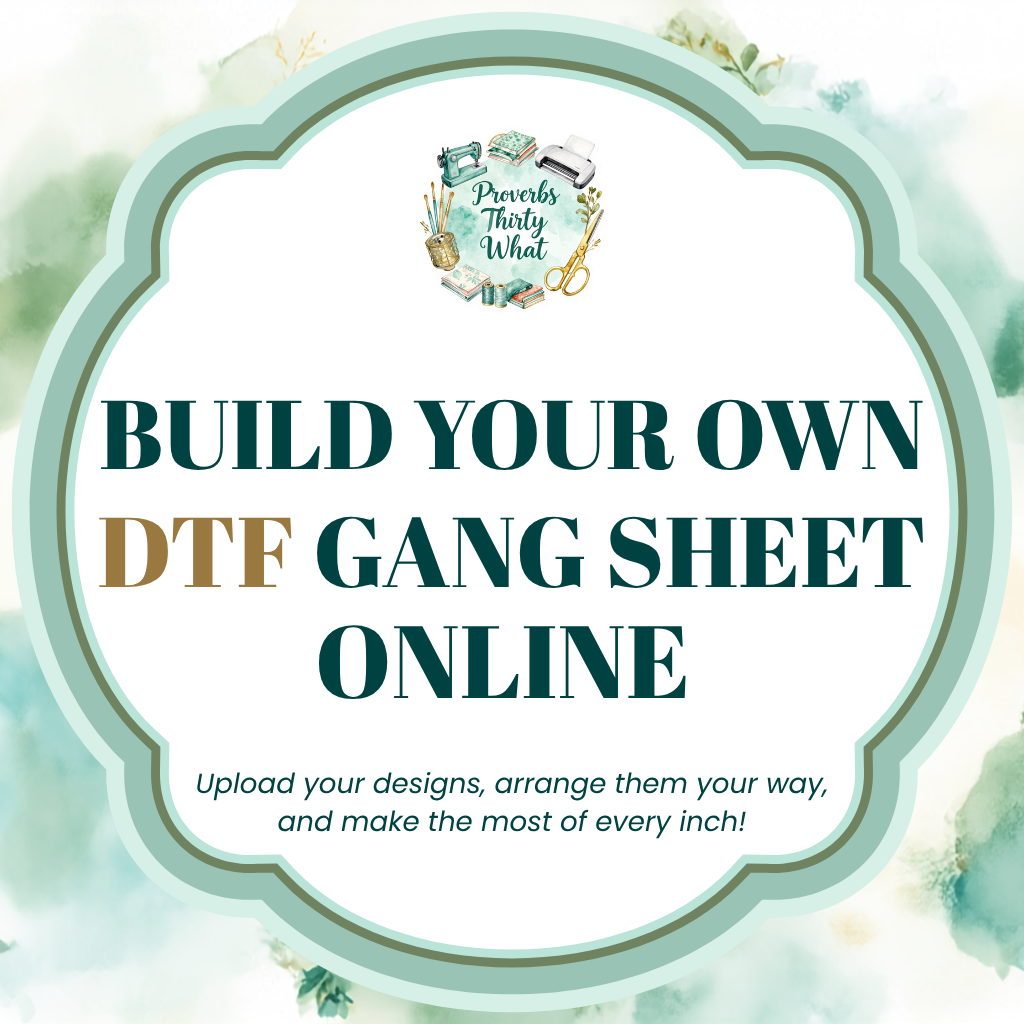 Build Your Own DTF Gangsheets